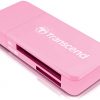 DG2u_Transcend All in One Multi Card Reader USB 3.1 RDF5_Pink_Side